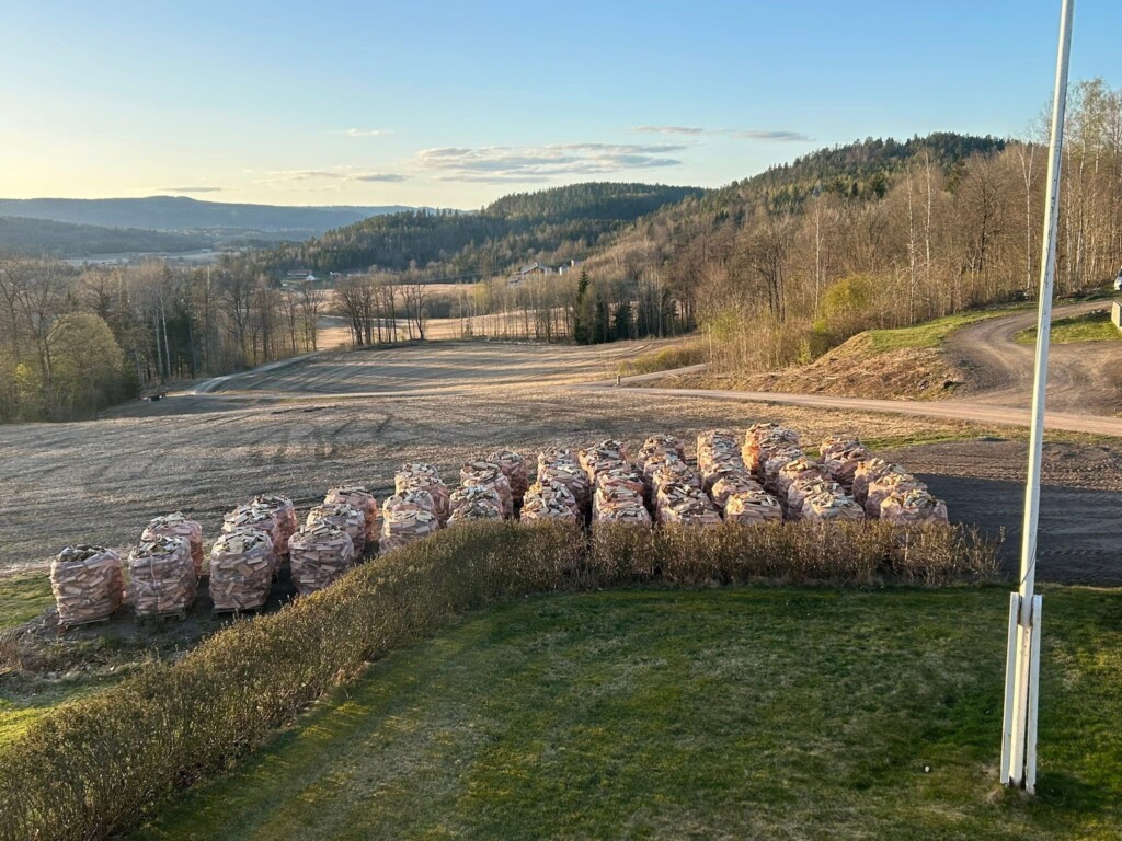 Bok, bjørk og askeved. 1000l